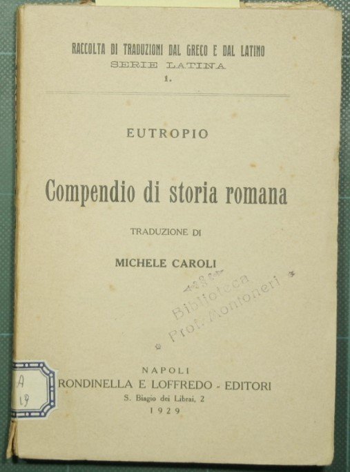 Compendio di storia romana