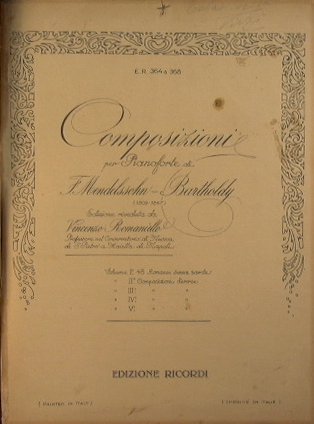 Composizioni per pianoforte