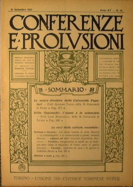 Conferenze e prolusioni | Immagine principale