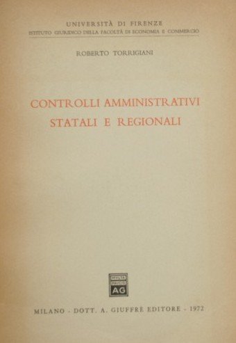 Controlli amministrativi statali e regionali