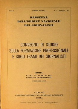 Convegno di Studio sulla Formazione Professionale e sugli Esami dei …