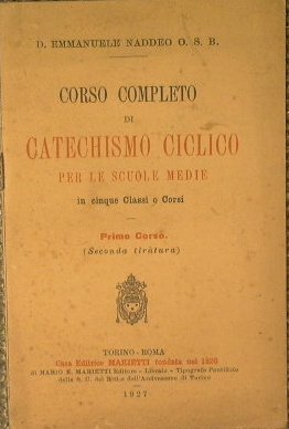 Corso completo di catechismo ciclico