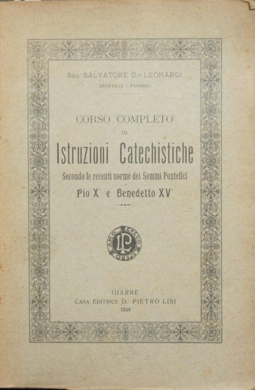 Corso completo di istruzioni catechistiche. Vol. II