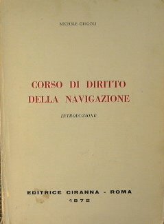 Corso di Diritto della Navigazione.