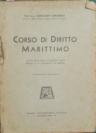 Corso di diritto marittimo