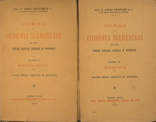 Corso di Filosofia Elementare