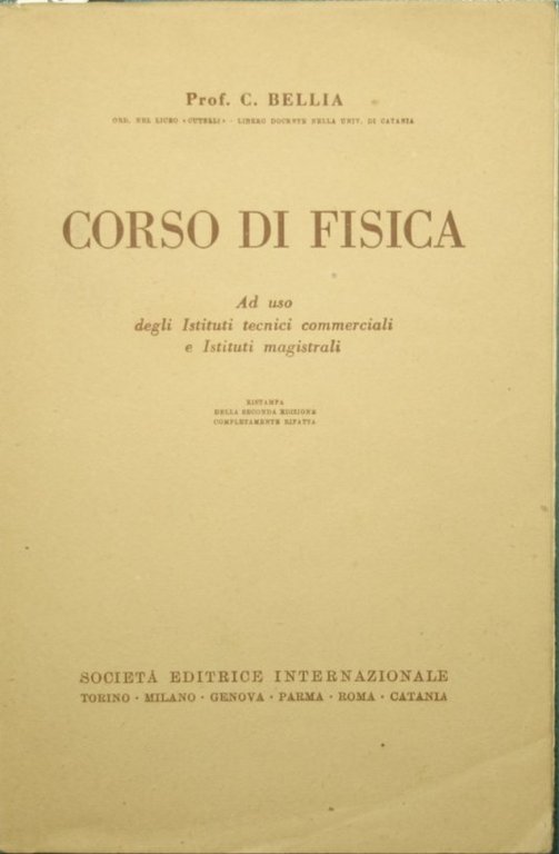 Corso di fisica