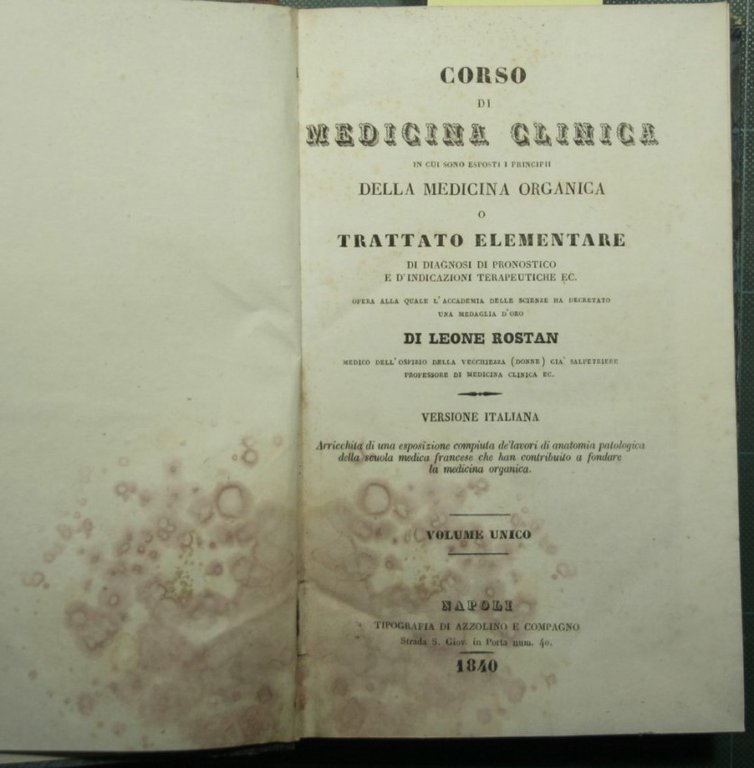 Corso di medicina clinica in cui sono esposti i principii …