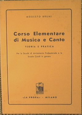 Corso elementare di musica e canto