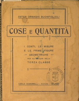 Cose e quantità