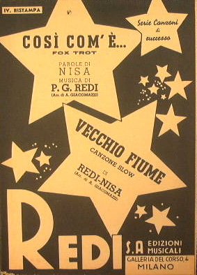 Così com'è ( fox trot ) - Vecchio fiume ( …