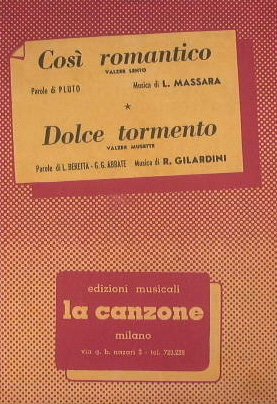 Così romantico ( valzer lento ) - Dolce Tormento ( …