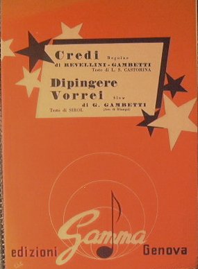 Credi + Dipingere vorrei…