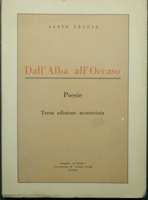 Dall'Alba all'Occaso | Immagine Gallery 2