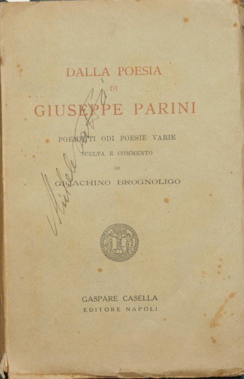 Dalla poesia di Giuseppe Parini