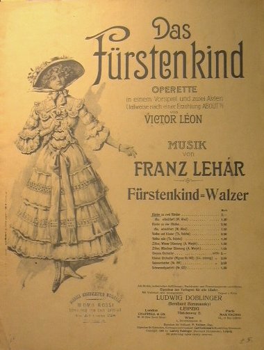Das Furstenkind Walzer
