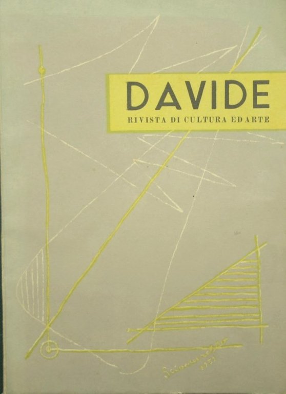 Davide. Rivista di cultura ed arte. N. 11-12 - Dicembre …