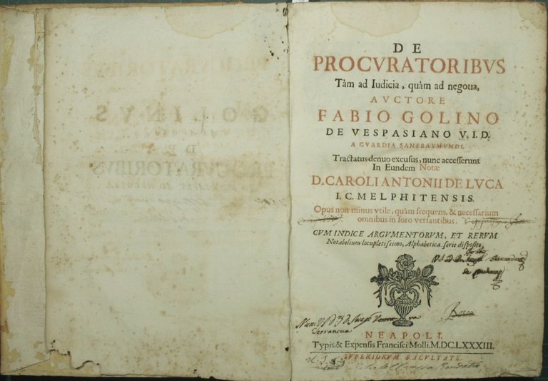 De procuratoribus tam ad iudicia, quam ad negotia