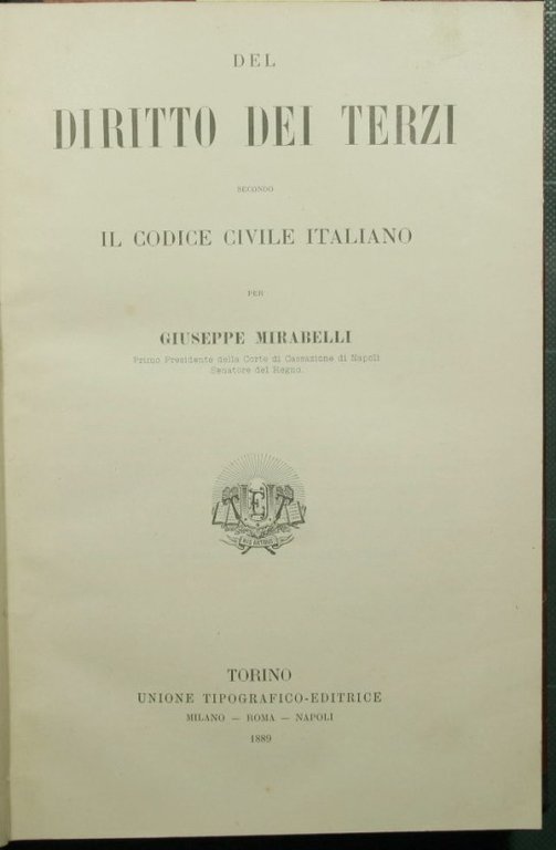 Del diritto dei terzi