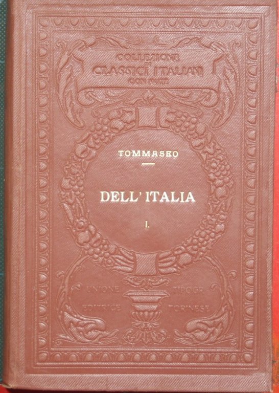 Dell'Italia. Vol. I