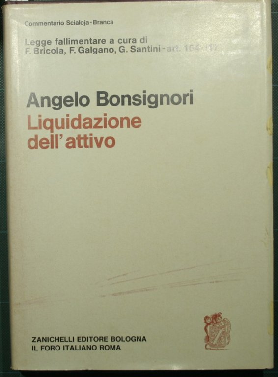 Della liquidazione dell'attivo