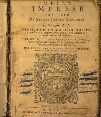 Delle imprese trattato di Giulio Cesare Capaccio. In tre libri …