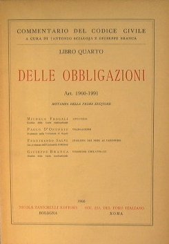 Delle obbligazioni