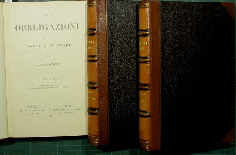 Delle obbligazioni e dei contratti in genere