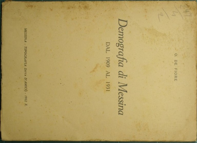 Demografia di Messina