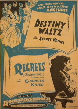 Destiny Waltz - Regrets ( grande valse )