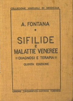 Diagnosi e terapia della Sifilide e delle malattie veneree