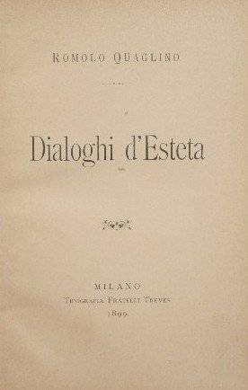 Dialoghi d'Esteta