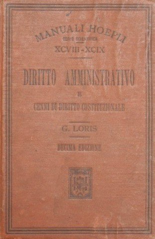 Diritto Amministrativo e cenni di Diritto Costituzionale