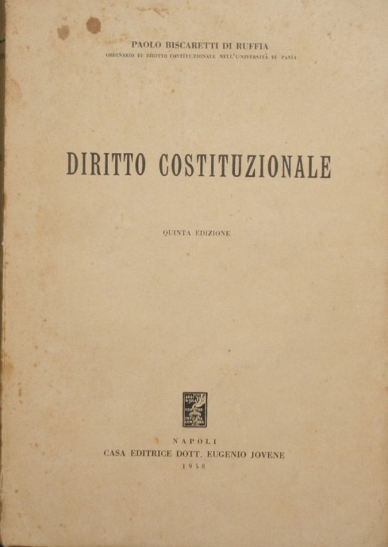 Diritto costituzionale