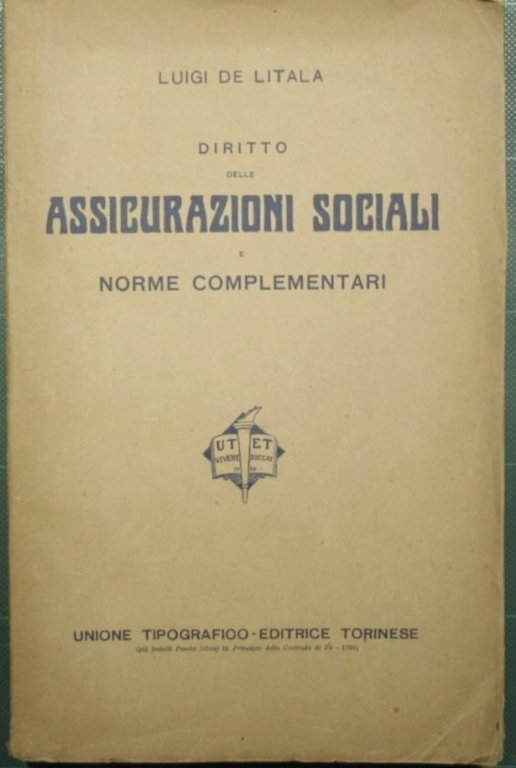 Diritto delle assicurazioni sociali e norme complementari