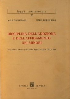 Disciplina dell'adozione e dell'affidamento dei minori