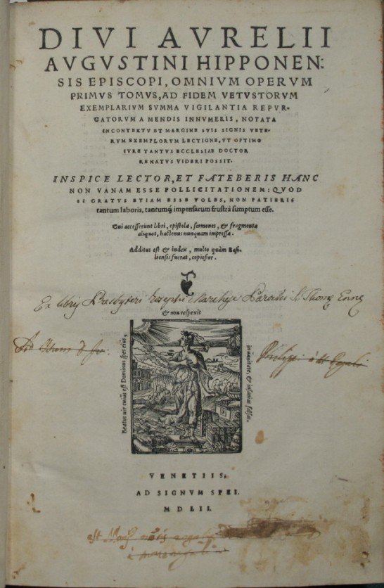 Divi Aurelii Augustini hipponensis episcopi, omnium operum