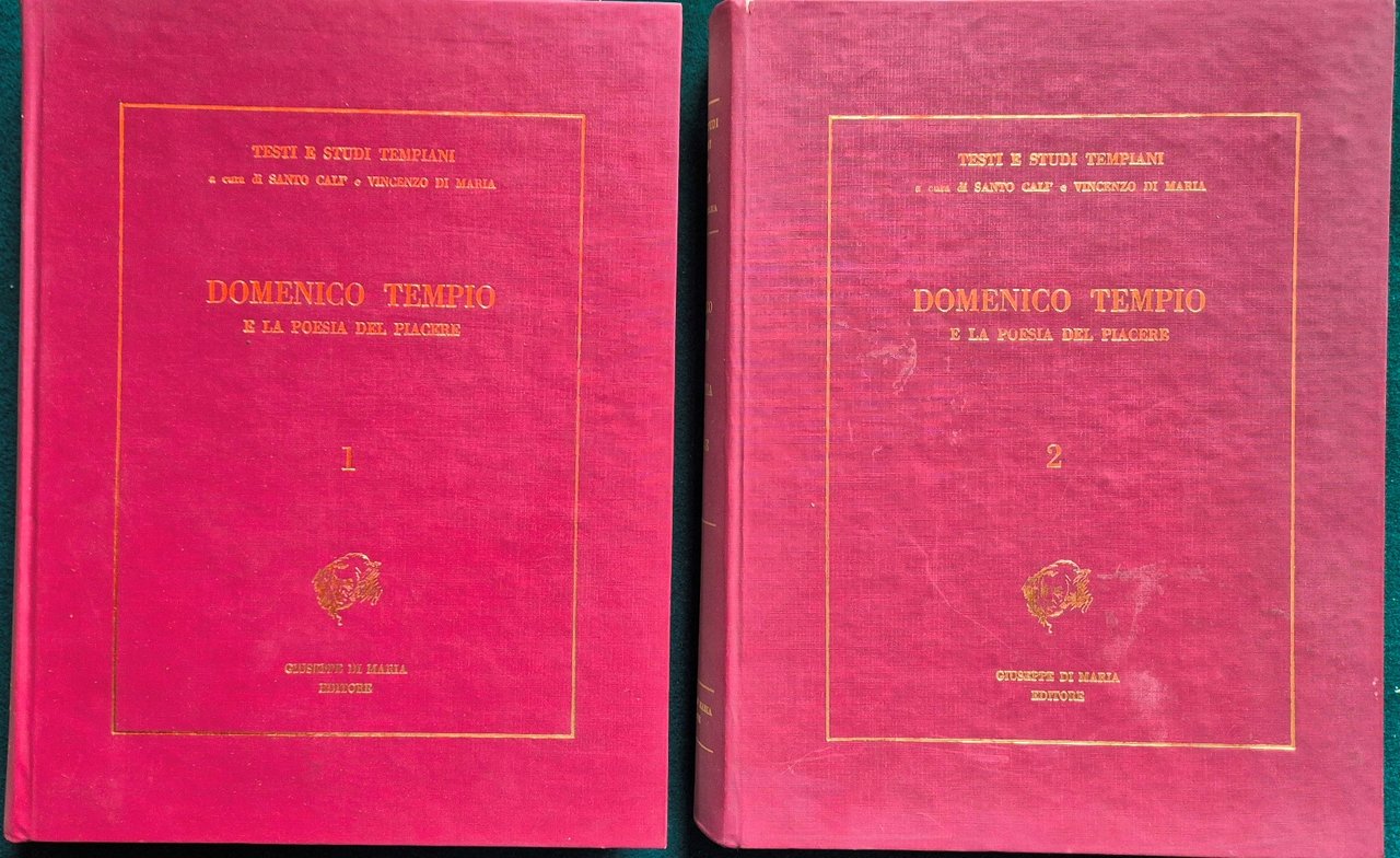 Domenico Tempio e la poesia del piacere | Immagine principale