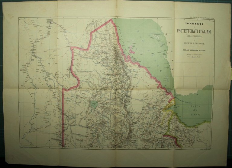 Domini e protettorati italiani nell'Eritrea e regioni limitrofe (Sudan, Abissinia, …