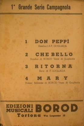 Don peppì ( samba ), Che bello ( borod ), …