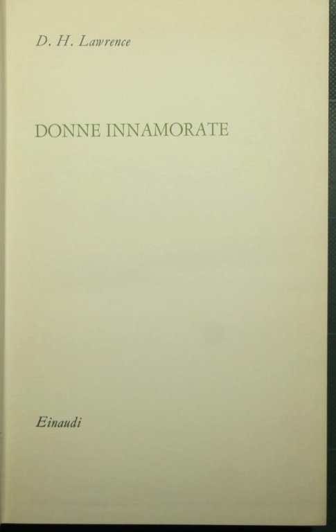 Donne innamorate