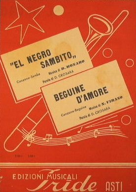 El negro sambito ( canzone samba ) - Beguine d'amore …