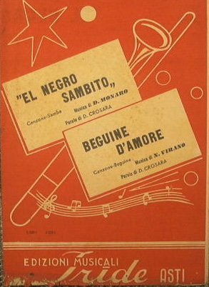 El negro sambito ( canzone samba ) - Beguine d'amore …