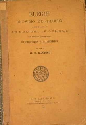 Elegie di Ovidio e di Tibullo