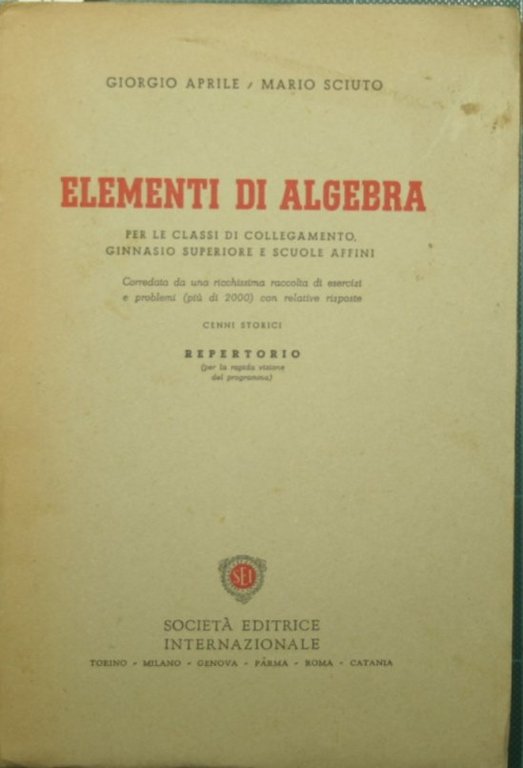 Elementi di algebra