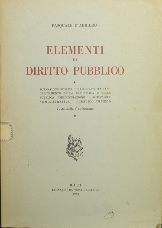 Elementi di diritto pubblico