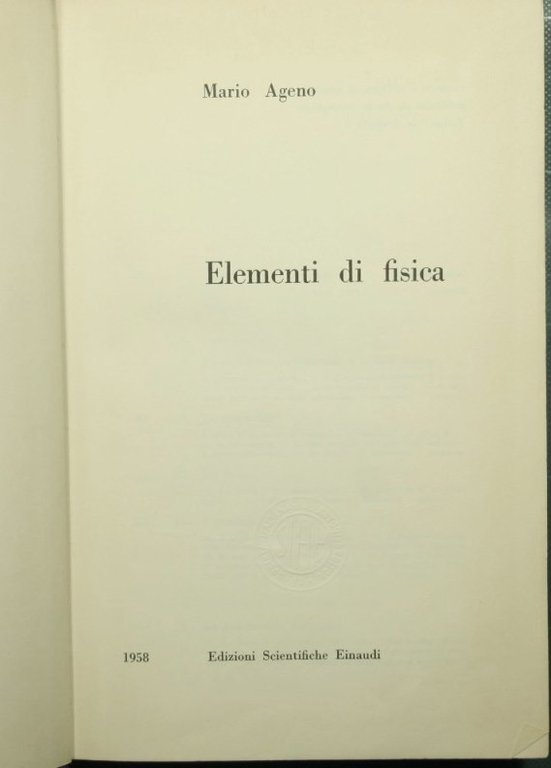 Elementi di fisica