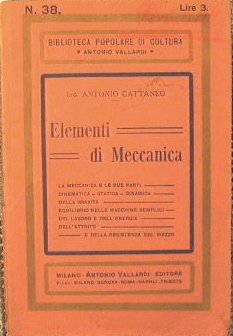 Elementi di Meccanica