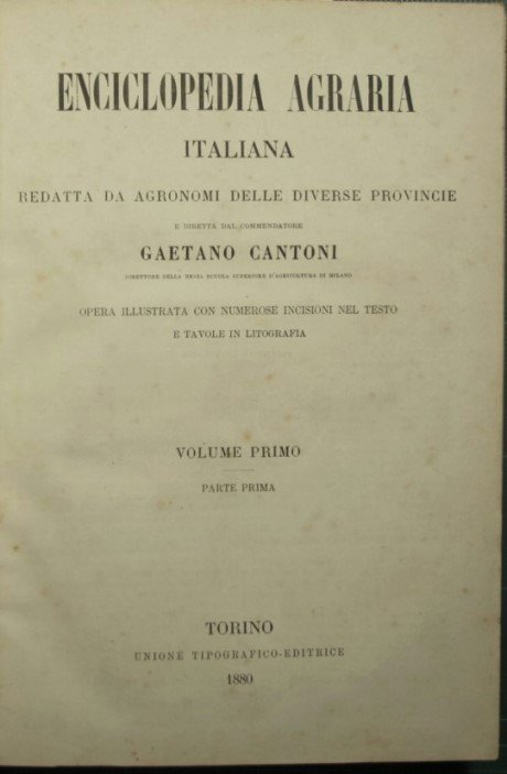 Enciclopedia agraria italiana