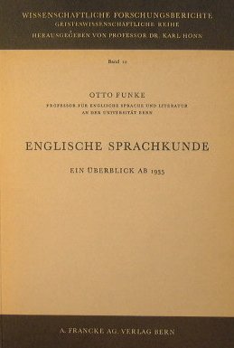 Englische Sprachkunde
